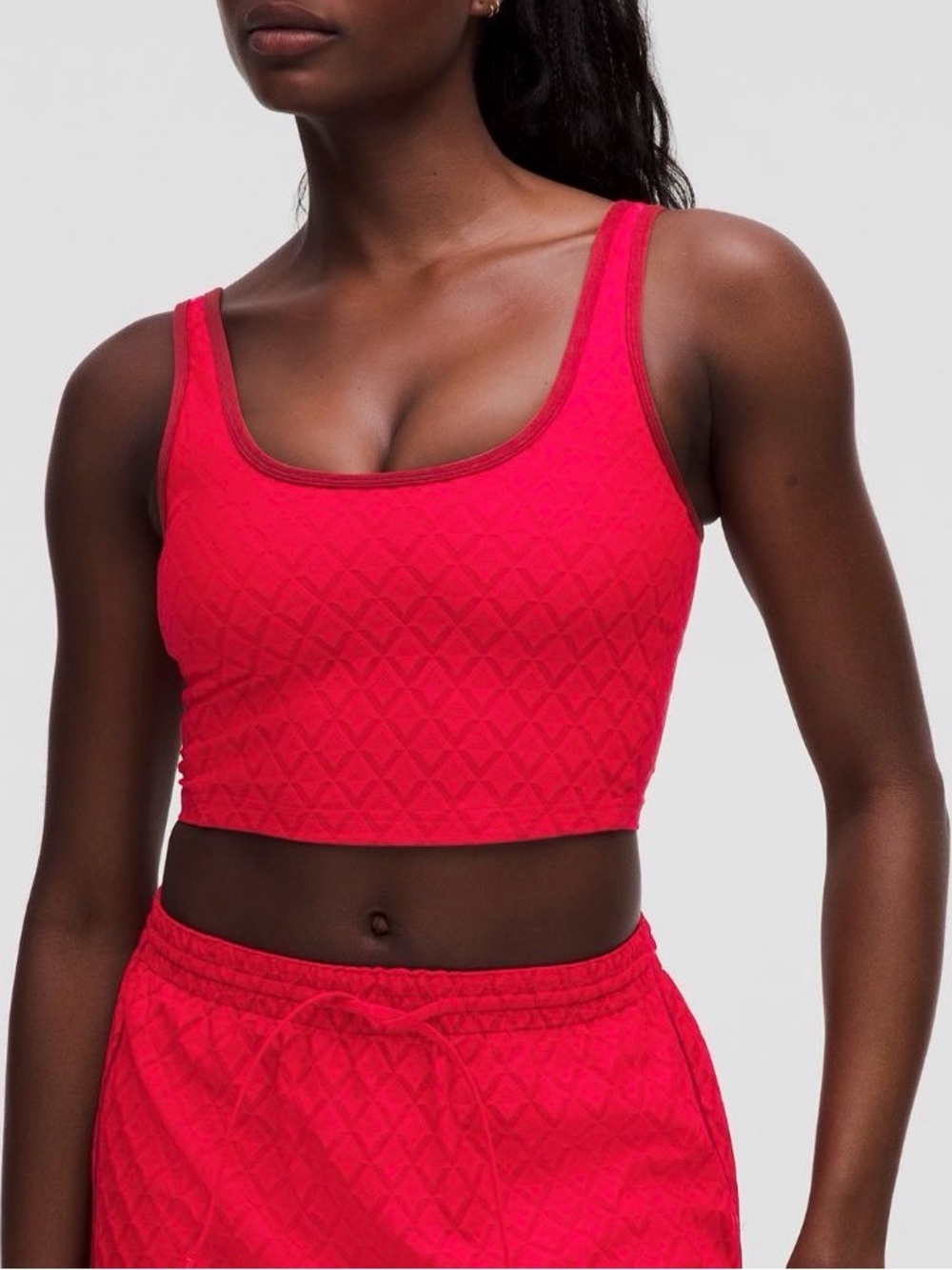 Lululemon Textured Mesh Tennis Tank NWT